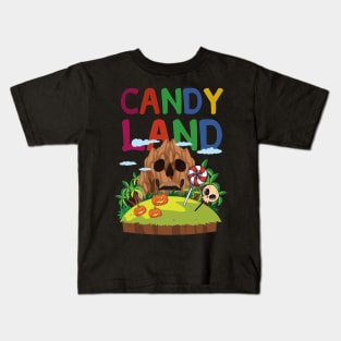 candy land, Happy Halloween Kids T-Shirt